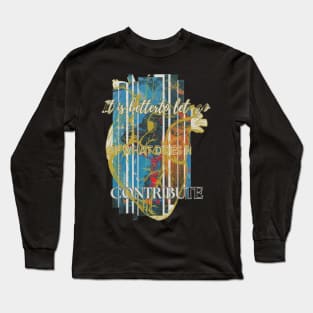 indomitable painting heart Long Sleeve T-Shirt